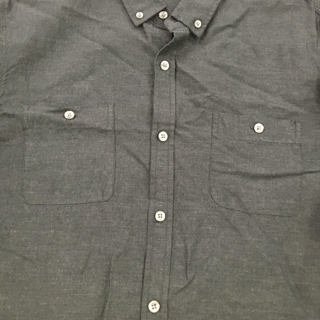 Sample Jeanswest Men Charcoal Long Sleeve Shirt with Two Pocket Size M NEW