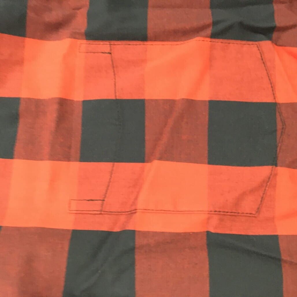 Sample Jeanswest Men Red Cotton Checkered Shirt with One Pocket Size L NEW