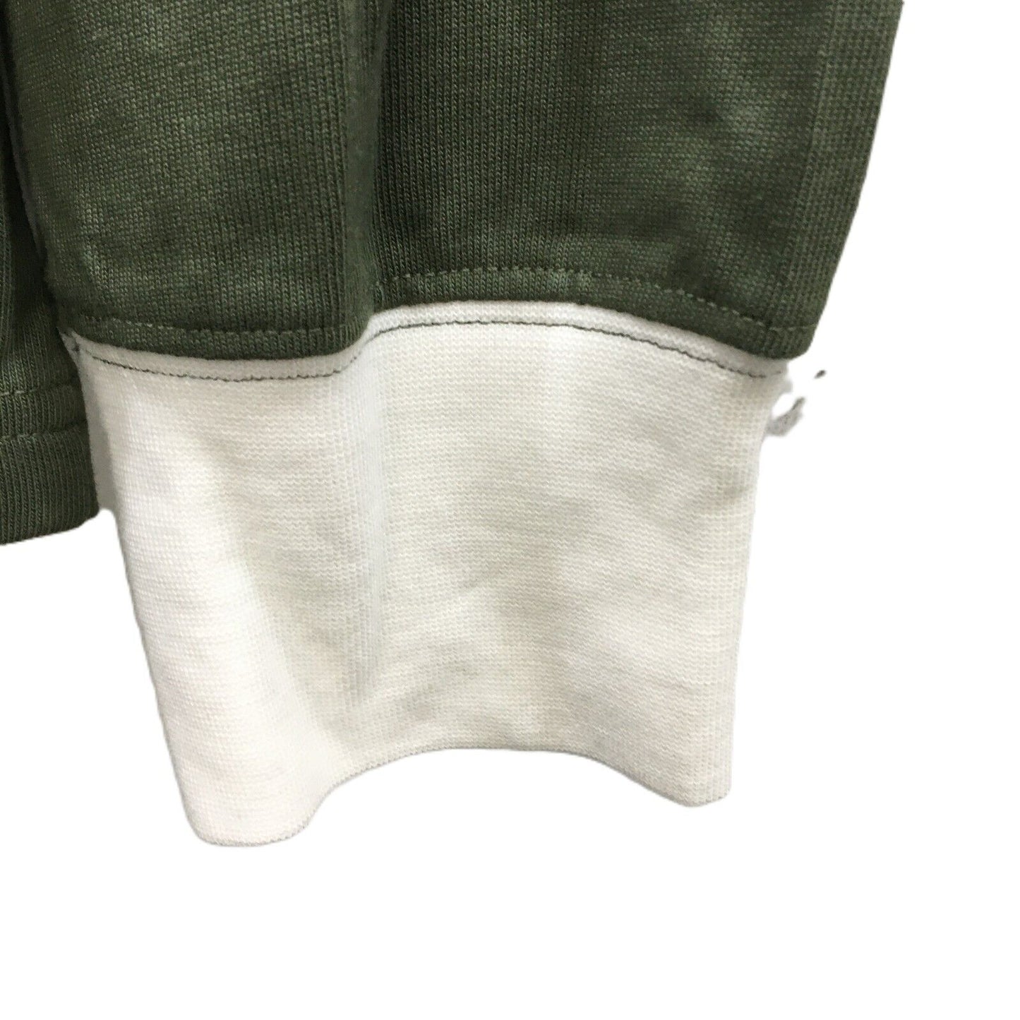 Jeanswest Two-Coloured Green Comfortable Hooded Everyday Jumper Size L New