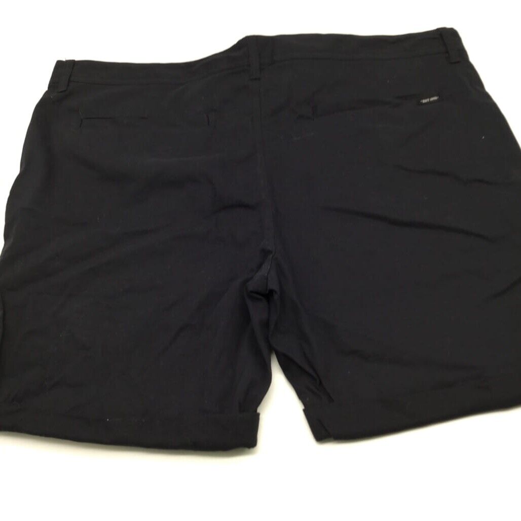NEW Jay Jays Chino Cotton Blend Fold Up Cuff Stretch Shorts Navy Mens Size 40