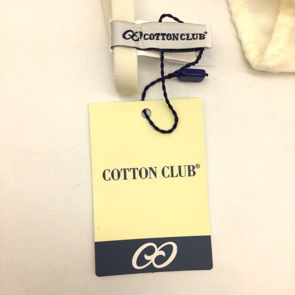 NEW Cotton Club Off-White Mesh Embroidered String Thong Ladies Underwear Sz I3