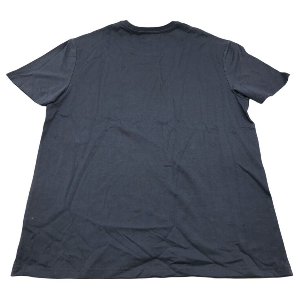 JEANSWEST S/Sleeve Brooklyn Graphic Print Blue Cotton Tee Mens Size Large NEW