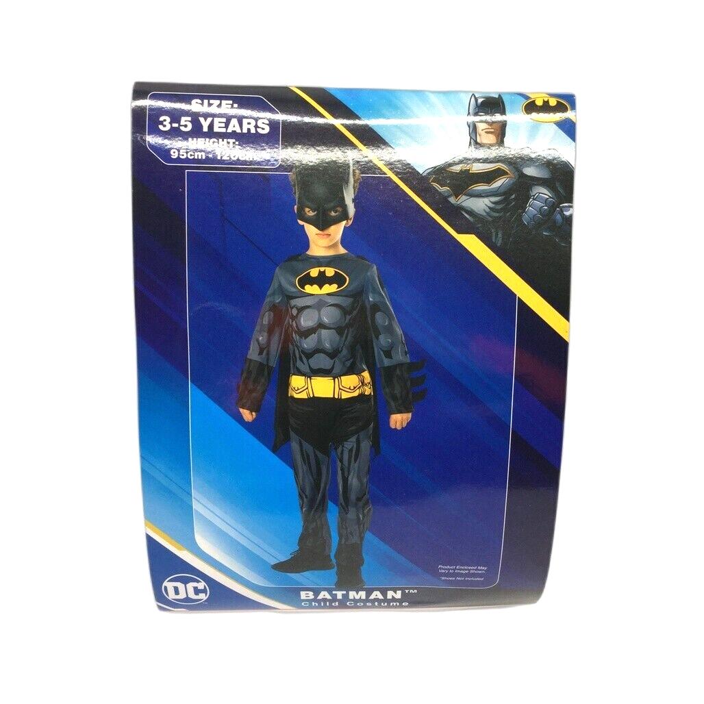 Rubies Batman Child Costume & Storybook Collection 3-5 Years 95-120cm Height NEW
