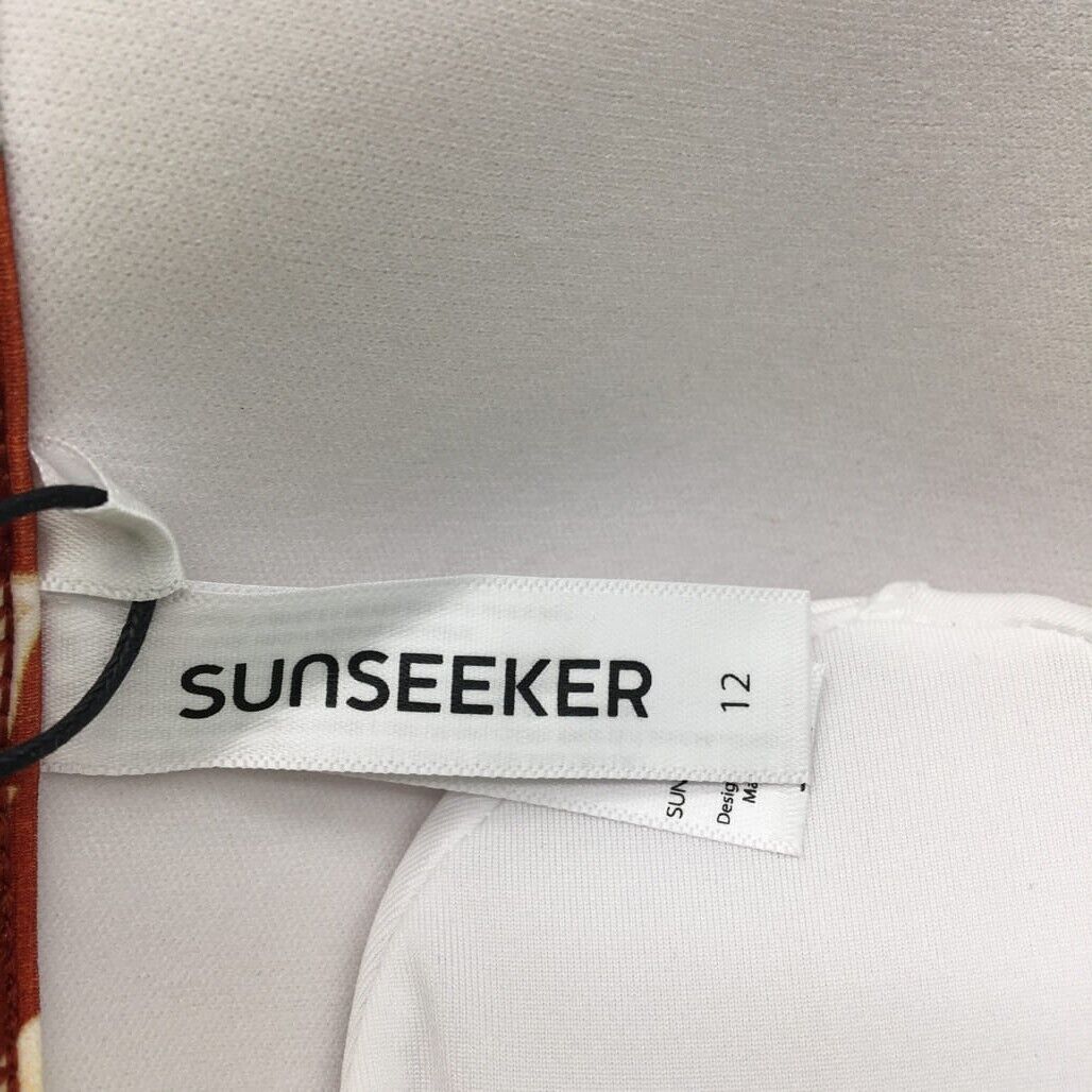 Sunseeker Swimwear Woman Underwire Forest Floral Bikini Beach Top Size 10 NEW