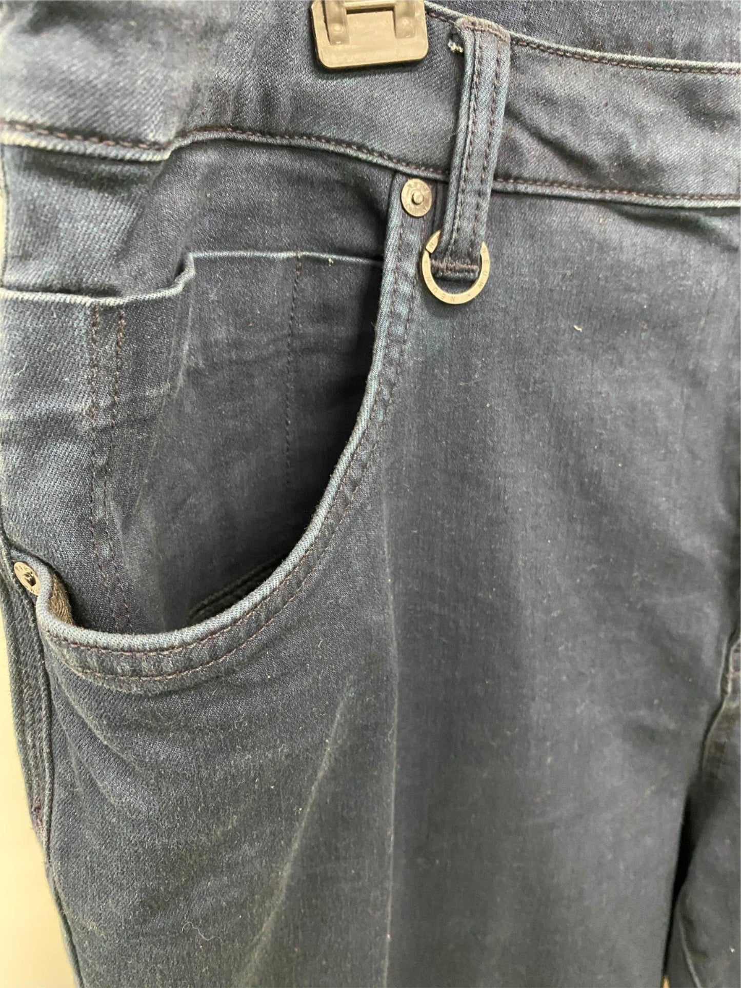 Neuw Cotton Relaxed Ray Tapered Nordic Blue Jeans Mens Size 38 34 NEW