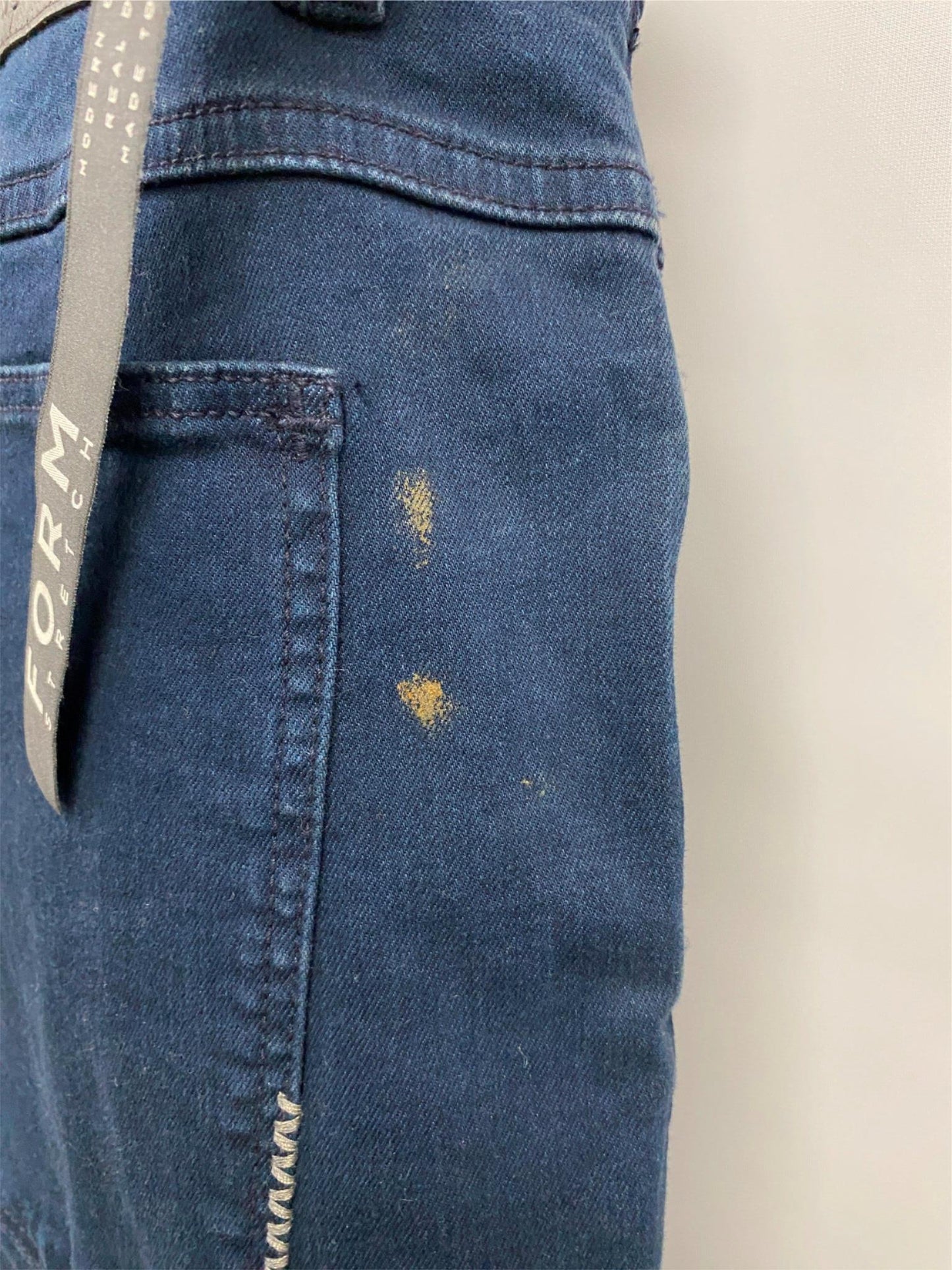 Neuw Cotton Relaxed Ray Tapered Nordic Blue Jeans Mens Size 38 34 NEW