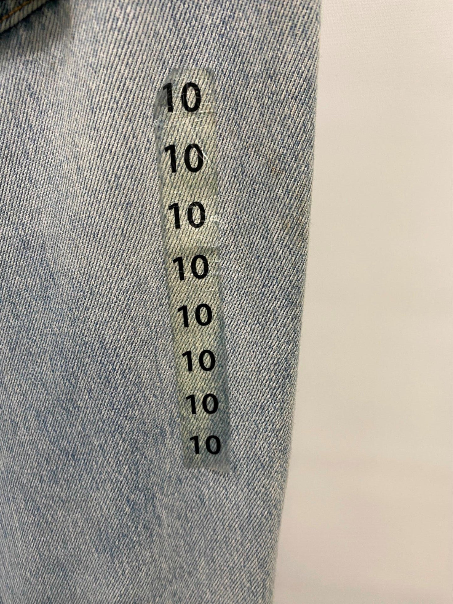 Ksubi Cotton Washed Blue Ripped Denim Jeans Mens Size 28 NEW