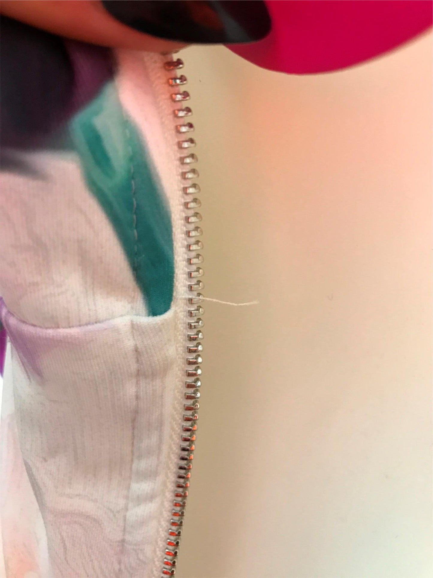 Tiger Mist Purple & White Midi Dress Zip Back Ladies Size M NEW