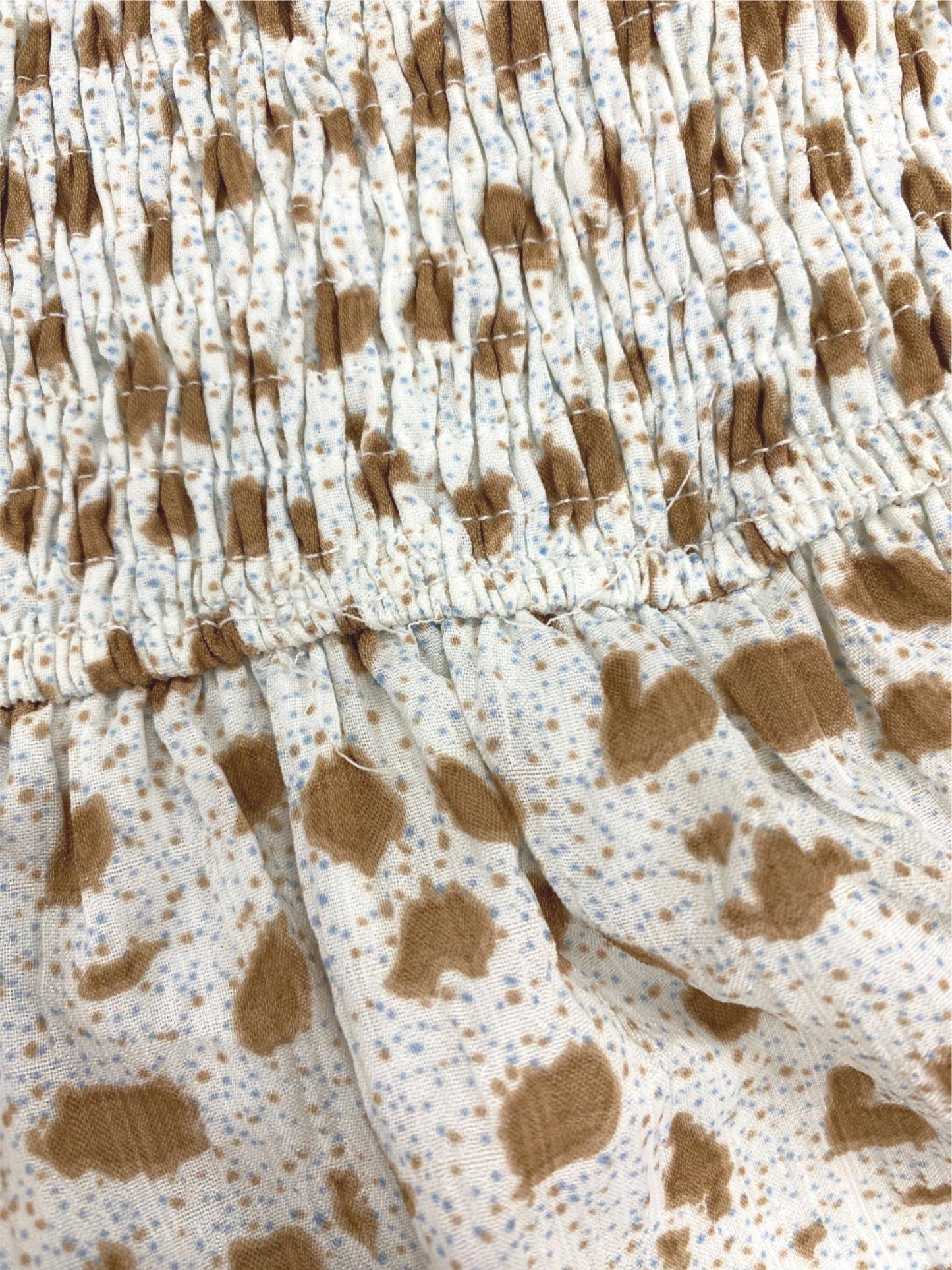 Saints Secrets Brown Dots White Mini Slip Dress Ladies Size 12 NEW