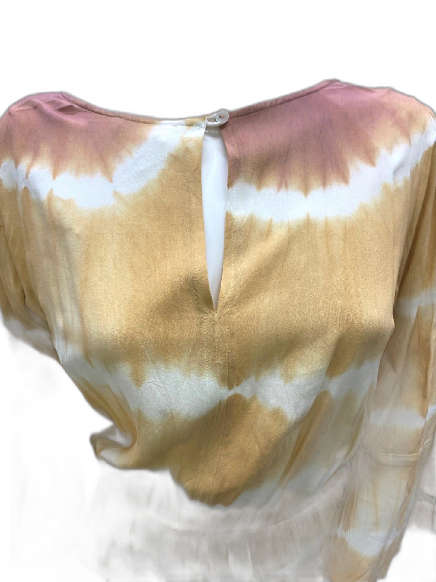 Talisman Desert Spell Yellow/Brown Jumpsuit Ladies Size S NEW