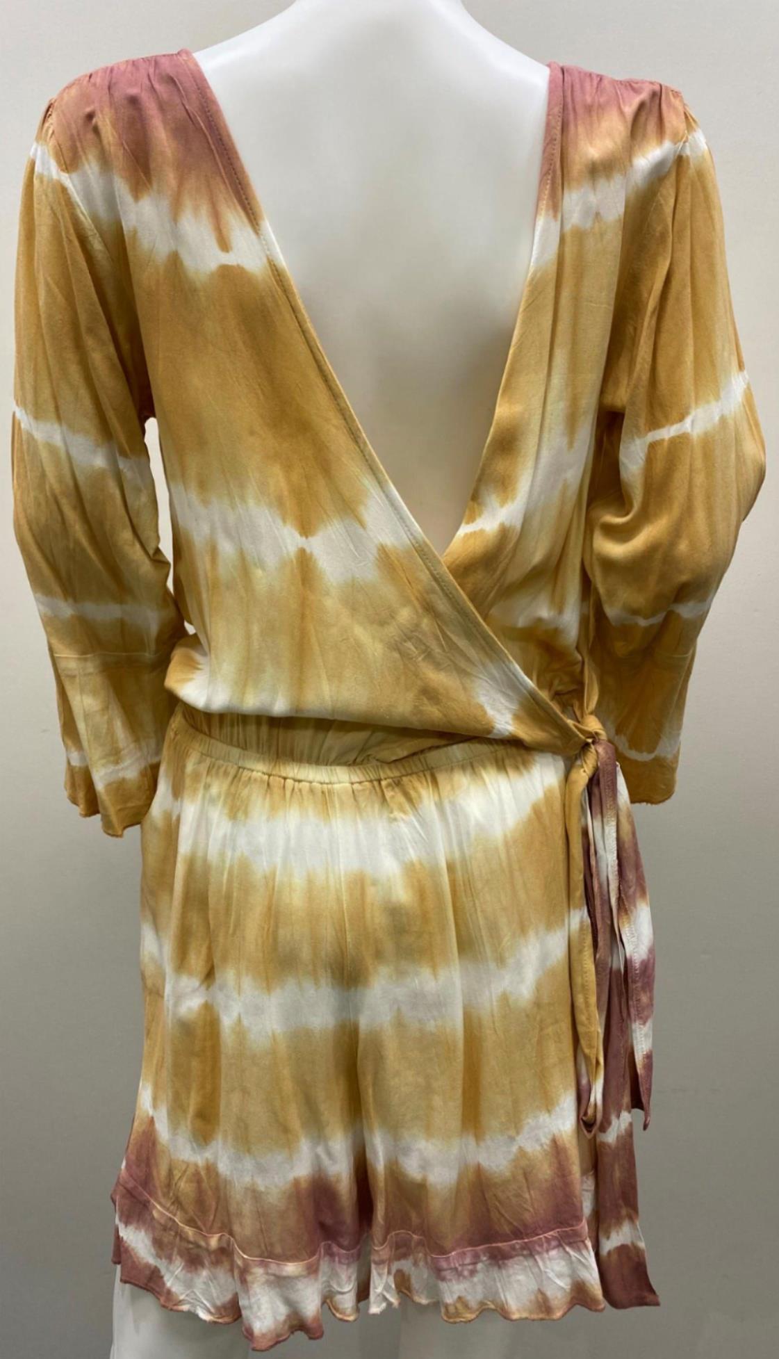 Talisman Desert Spell Yellow/Brown Jumpsuit Ladies Size S NEW