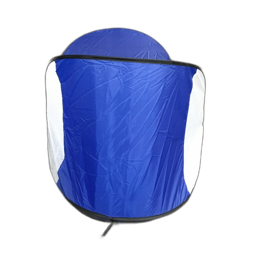 Sense Group TS 14270 Lightweight Foldable Beach Mat with Shade in Blue NEW