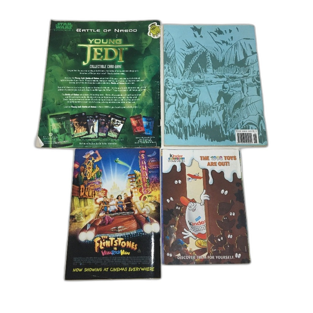 COLLECTABLE 4Piece Assorted Media Magazines Pack