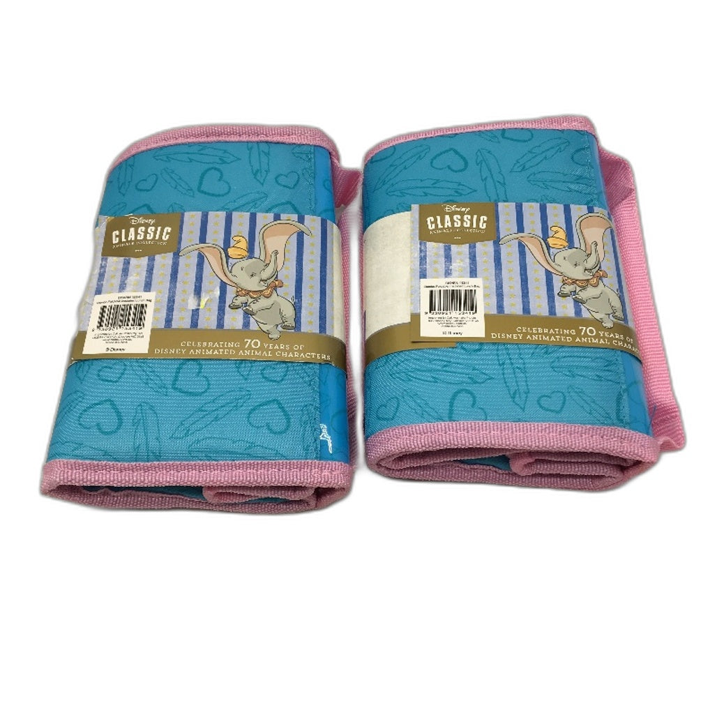 Disney Zak Set of 2 Dumbo Elephant Foldable Insulated Lunch Bags NEW