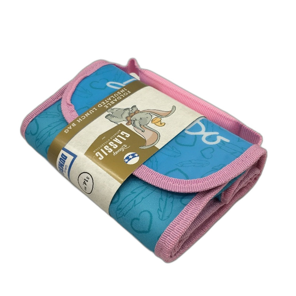 Disney Zak Set of 2 Dumbo Elephant Foldable Insulated Lunch Bags NEW
