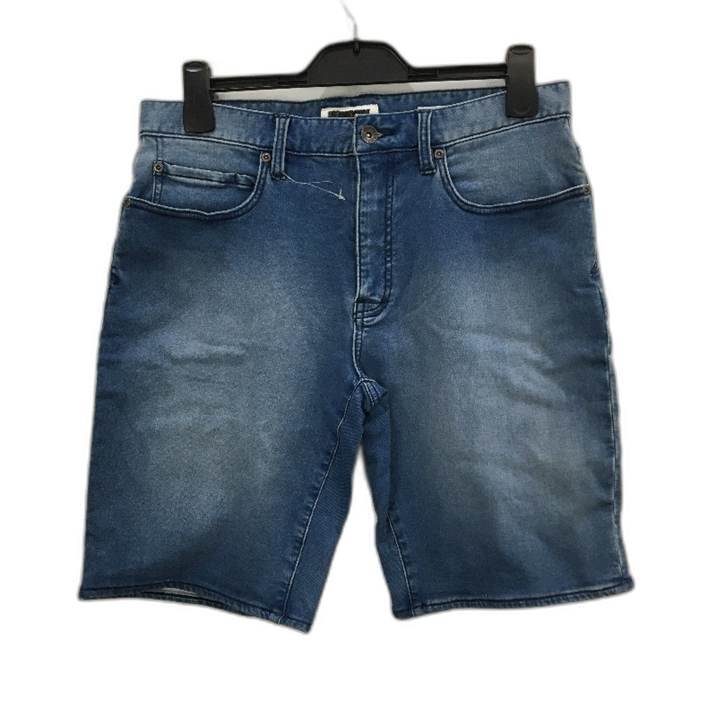 Jeanswest Mid Blue Fade Denim Cotton Regular Fit Casual Shorts Mens Size 32 NEW