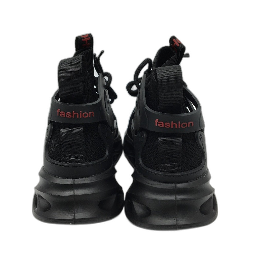 9KSAEFTYJB Safety Steel Toe Black Lace Up Work Sneaker Shoes Mens EU 37 DEMO