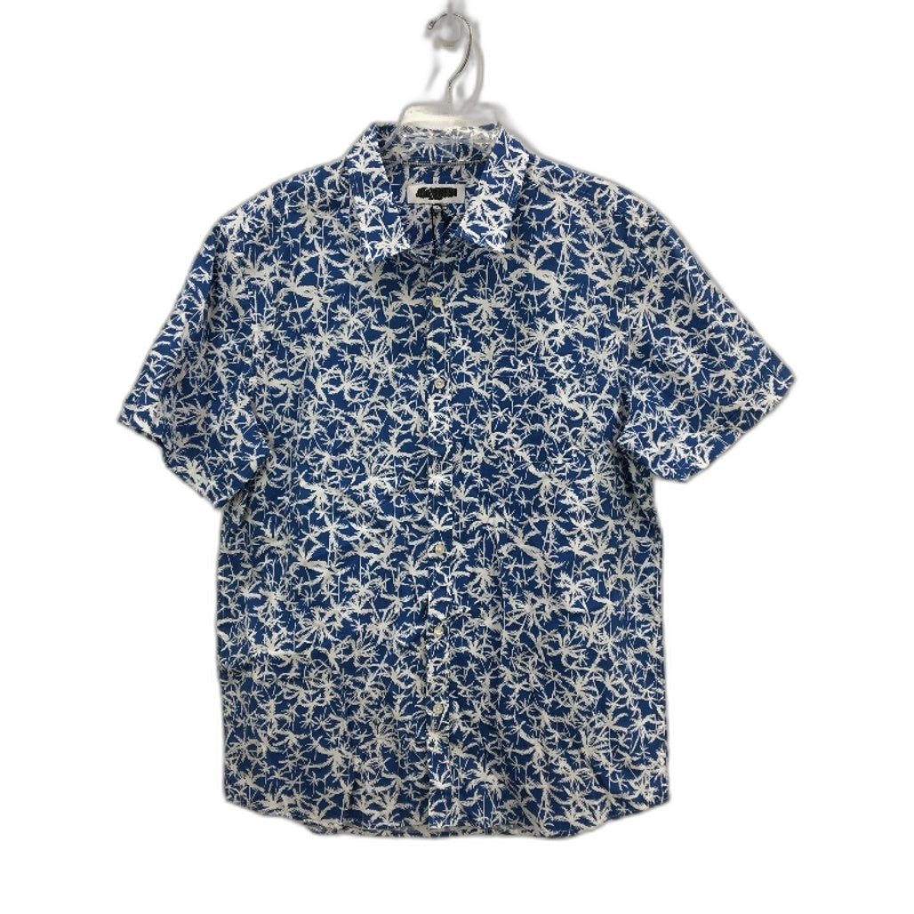 Jeanswest 2Pack Tropical Black Blue Short Sleeve Casual Shirts Mens Size L NEW