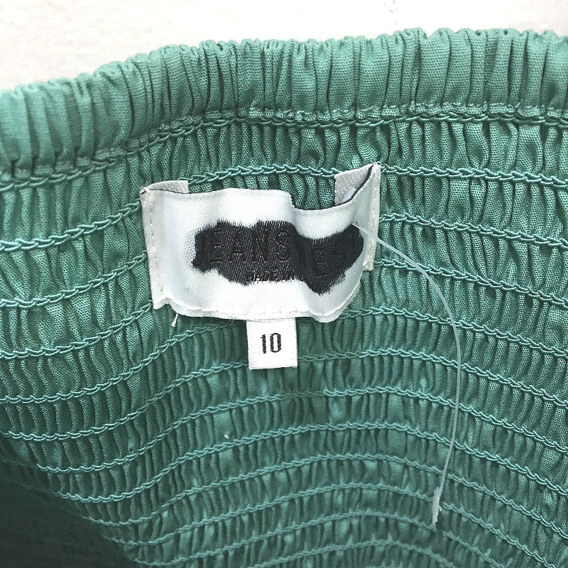 Jeanswest Palace Green Ruched Feature Cropped Swing Top Ladies Size 10 NEW