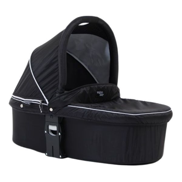 Valco Baby Q Bassinet for Rebel Q Series Pram in Midnight Black NEW