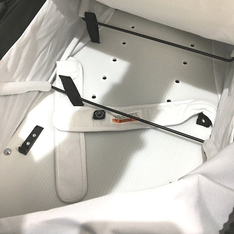 Valco Baby Q Bassinet for Rebel Q Series Pram in Midnight Black NEW