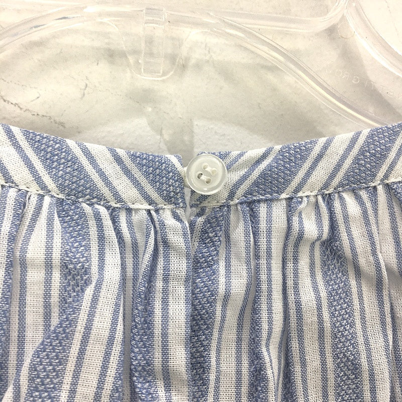 Jeanswest Blue Stripe Lightweight Sleeveless Blouse Top Ladies Size 10 NEW