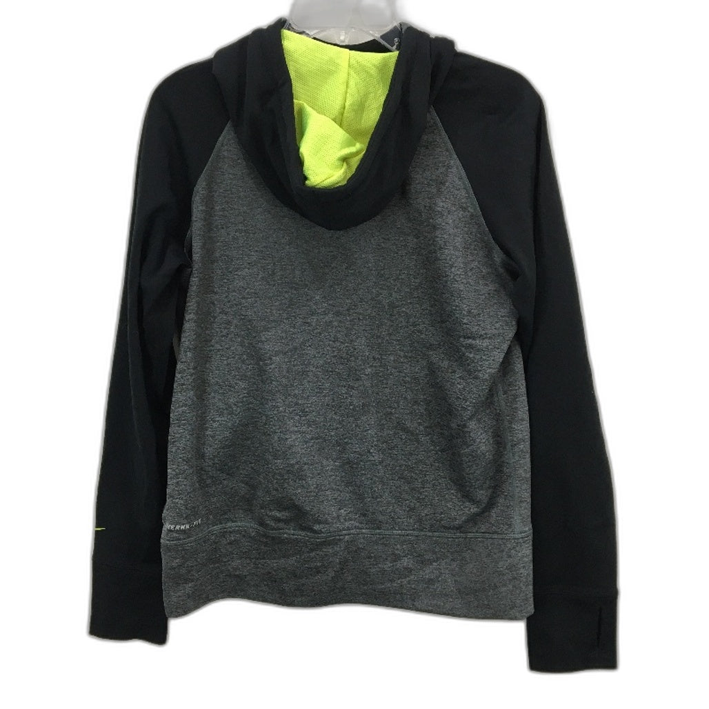 Nike Dark Grey Therma-Fit Hooded Sports Activewear Jumper Unisex Size M