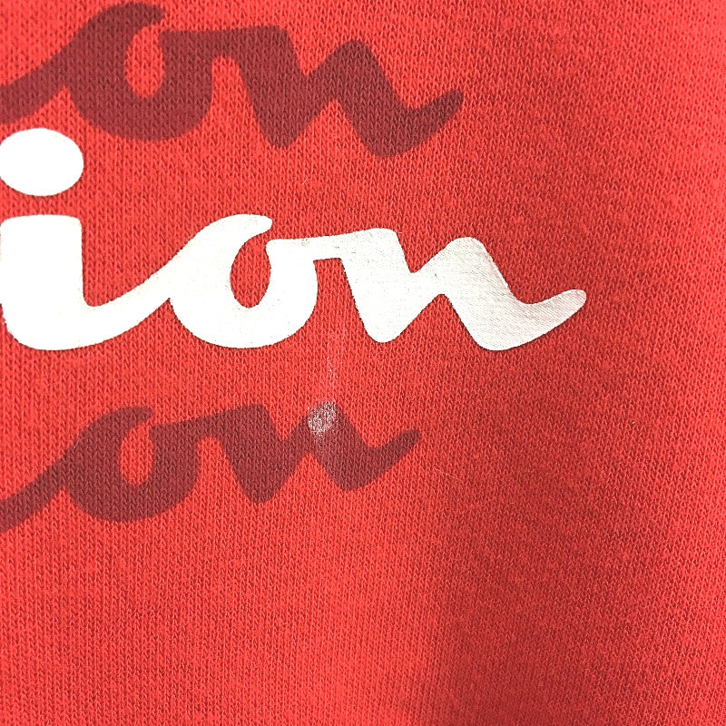 Champion Bright Red Soft Fleece Cropped Jumper Ladies Size M