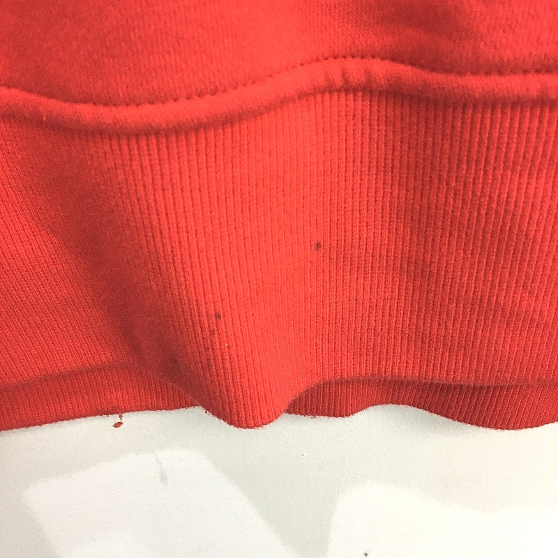 Champion Bright Red Soft Fleece Cropped Jumper Ladies Size M