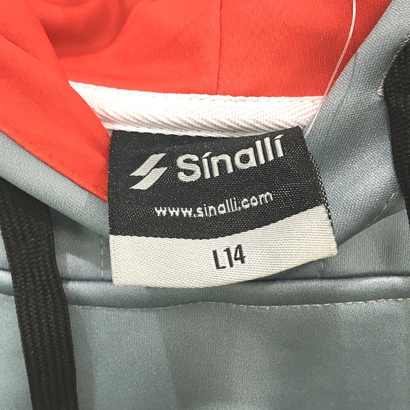 Sinalli Sportswear Grey Kari Foundation Artistic Print Hoodie Ladies Size 14 NEW