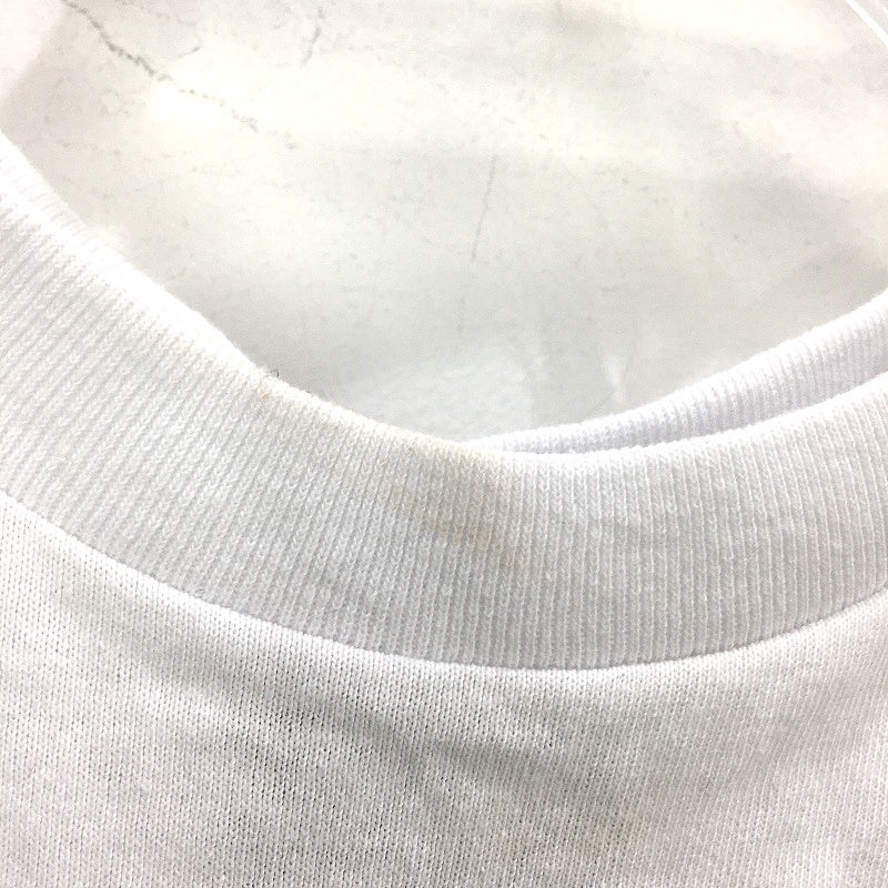 Stussy White 100% Cotton International Slim Crop Tee Ladies Size 8 NEW