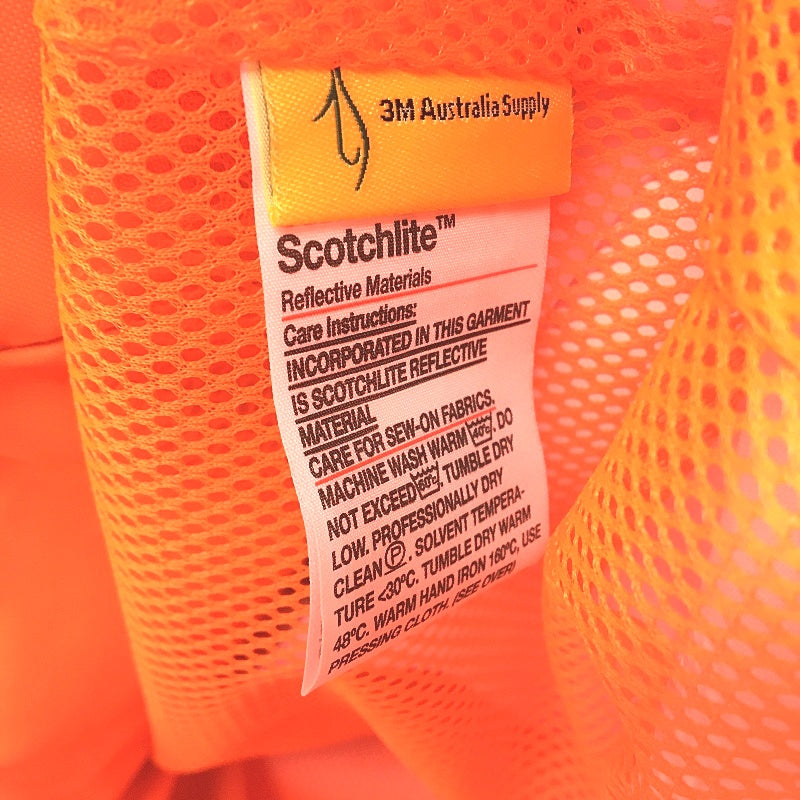 KingGee Reflective 3 in 1 Cotton HiVis Orange Workwear Jacket Mens Size L NEW