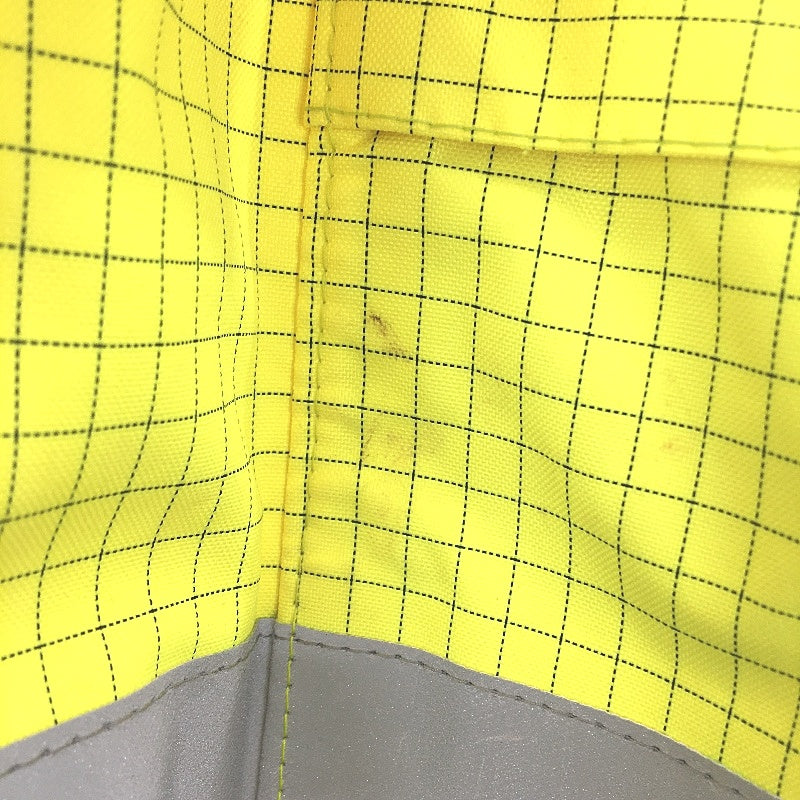 Hard Yakka HiVis Yellow Navy Reflective Workwear Hooded Jacket Mens Size XS NEW