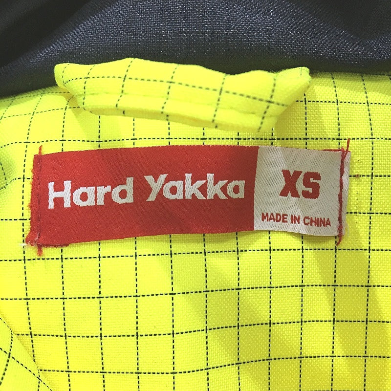 Hard Yakka HiVis Yellow Navy Reflective Workwear Hooded Jacket Mens Size XS NEW