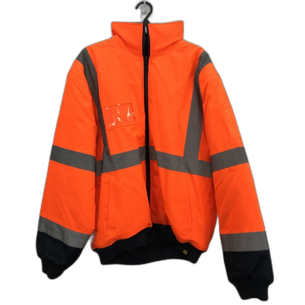 Workhorse AU Standard HiVis Orange Bomber Style Workwear Jacket Mens Size XL NEW