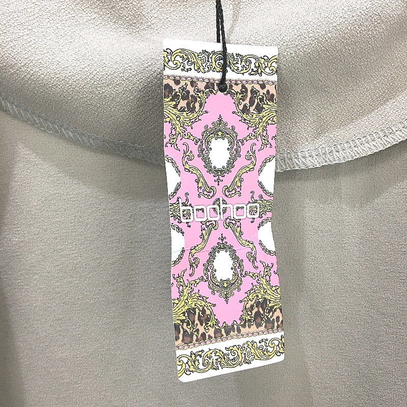 Boohoo Dove Olivia Longline Tailored Crepe Cape Jacket Ladies Size 14 NEW