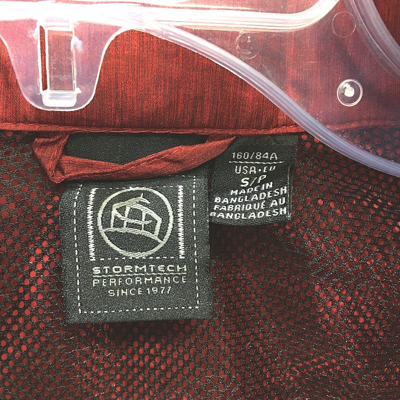 Stormtech Performance Red Heather Bargara FC Windbreaker Jacket Ladies Sze S NEW