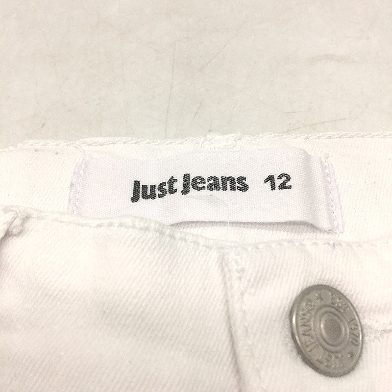 Just Jeans Porcelain White Relaxed Mid Rise Denim Jeans Ladies Size 12 NEW