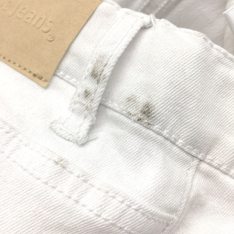 Just Jeans Porcelain White Relaxed Mid Rise Denim Jeans Ladies Size 12 NEW