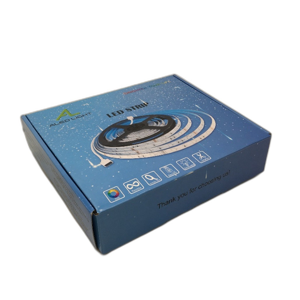 Aled Light 1m 10mm Dimmable RGB LED Flexible Strip with Remote NEW