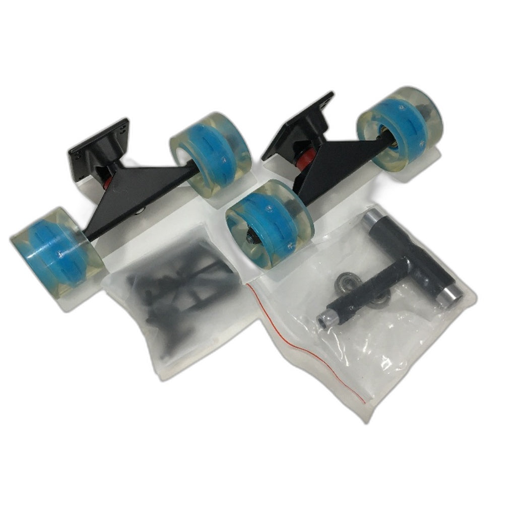 GIEEU Skateboard Colourful Flashing Wheels For Beginners Canadian Maple Deck
