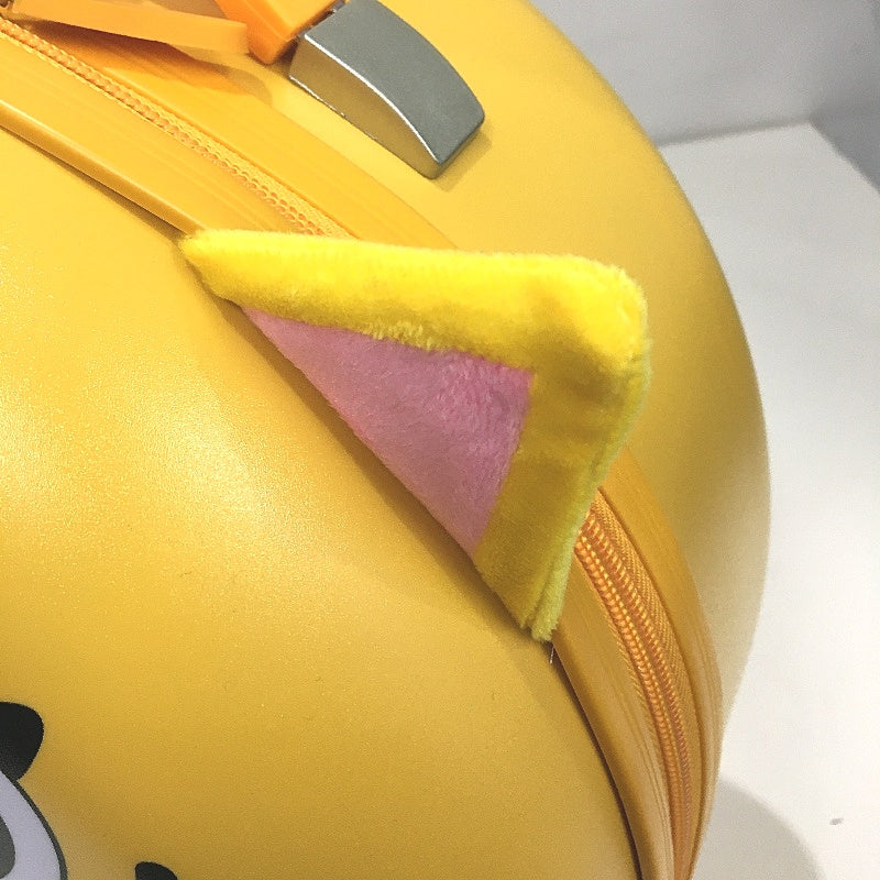 Costway 16 Inch Kids Carry On Luggage Hard Shell Suitcase Light Up Wheels NEW