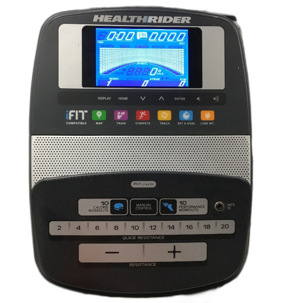 HealthRider Cross Trainer 1250T LIFT LED Screen iFIT Compatible