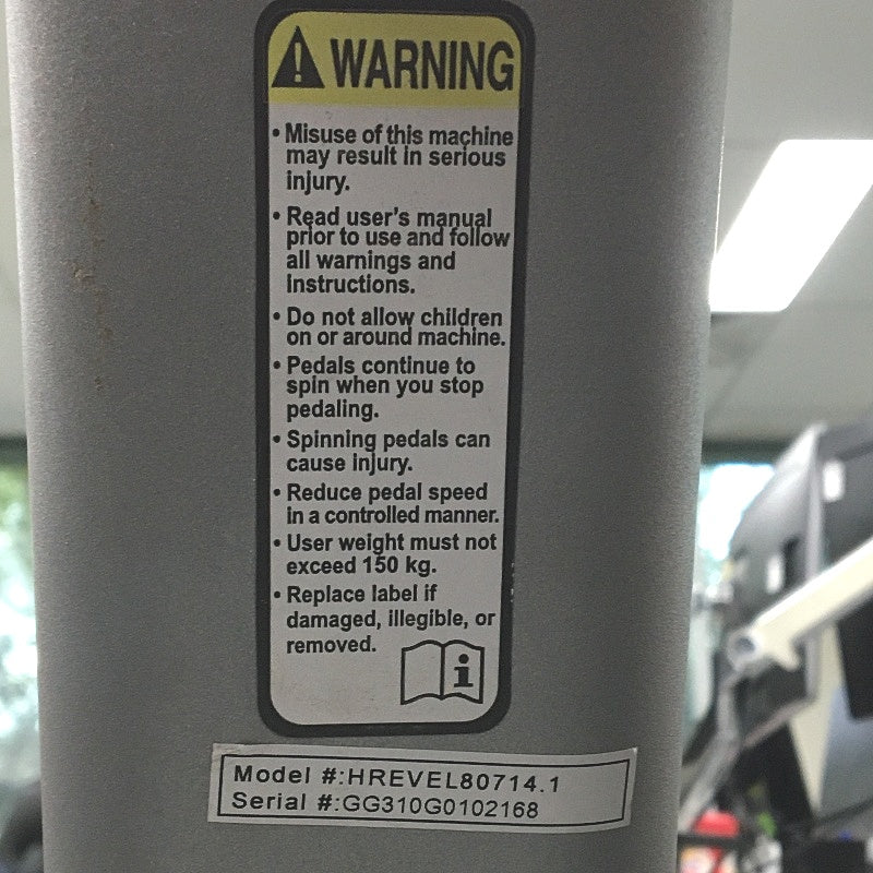 HealthRider Cross Trainer 1250T LIFT LED Screen iFIT Compatible