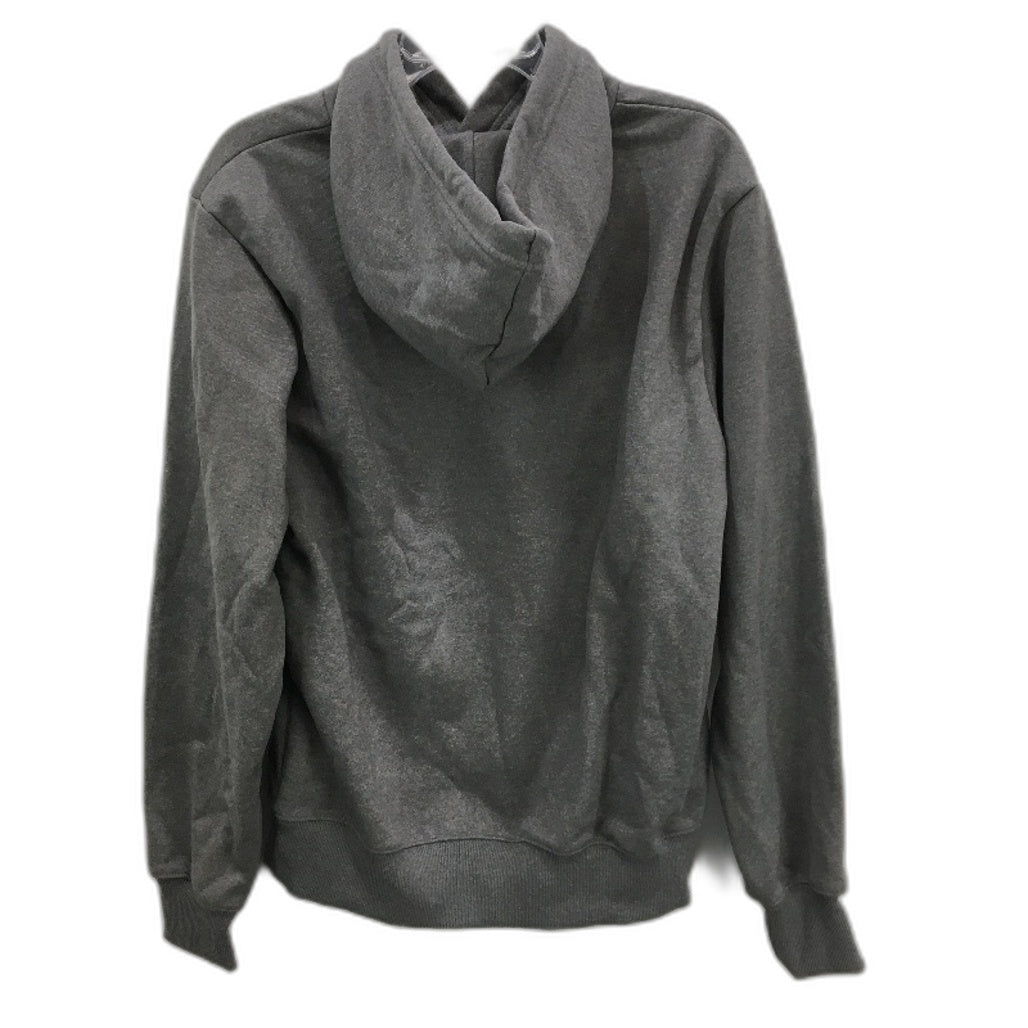 The North Face Grey Cotton Blend Front Pocket Hooded Jumper Mens Size S NEW