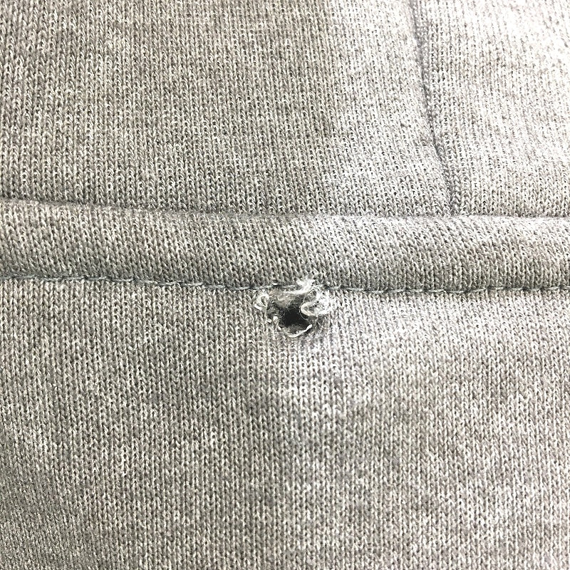 The North Face Grey Cotton Blend Front Pocket Hooded Jumper Mens Size S NEW