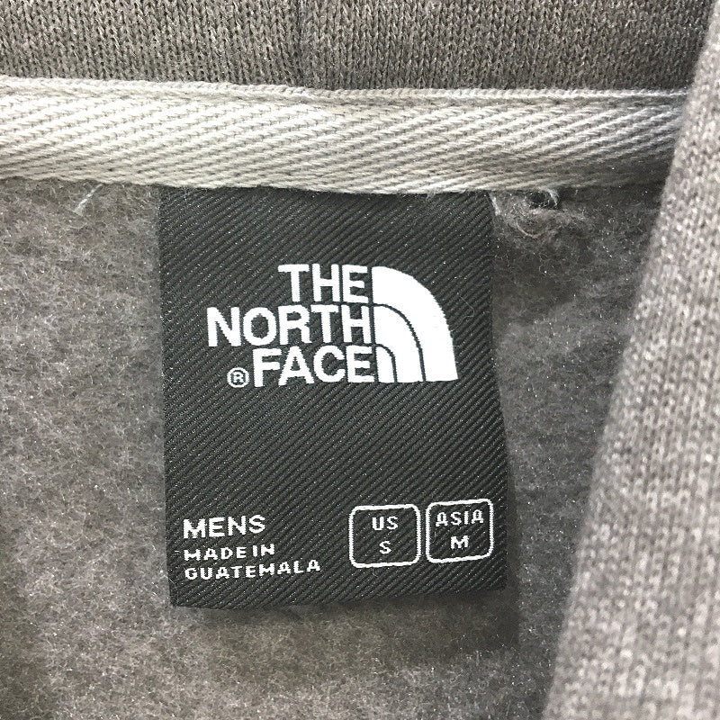 The North Face Grey Cotton Blend Front Pocket Hooded Jumper Mens Size S NEW