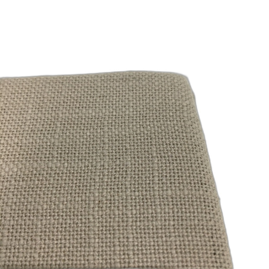 Crate & Barrel Merrow Stitch Flax Organic Cotton Tablecloth 60x90cm NEW