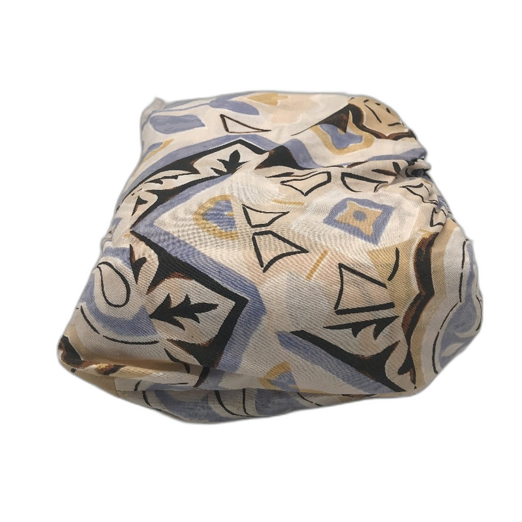 Target Home Blue Brown Floral Geo Pattern Cotton Blend Quilt Cover Set QUEEN NEW