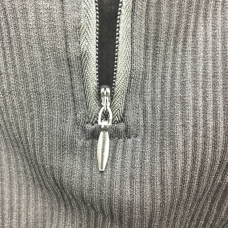 Subtitled Sports Club Long Sleeve Quarter Zip Black Top Ladies Size XS/S NEW